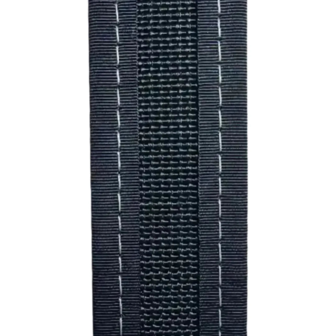 Recycled Firefighter Single Layer Belt - HD - Metal Buckle — product view 4