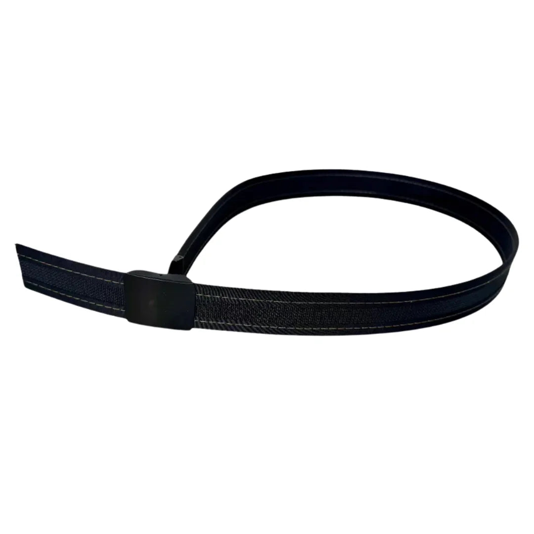 Recycled Firefighter Single Layer Belt - HD - Metal Buckle — product view 9