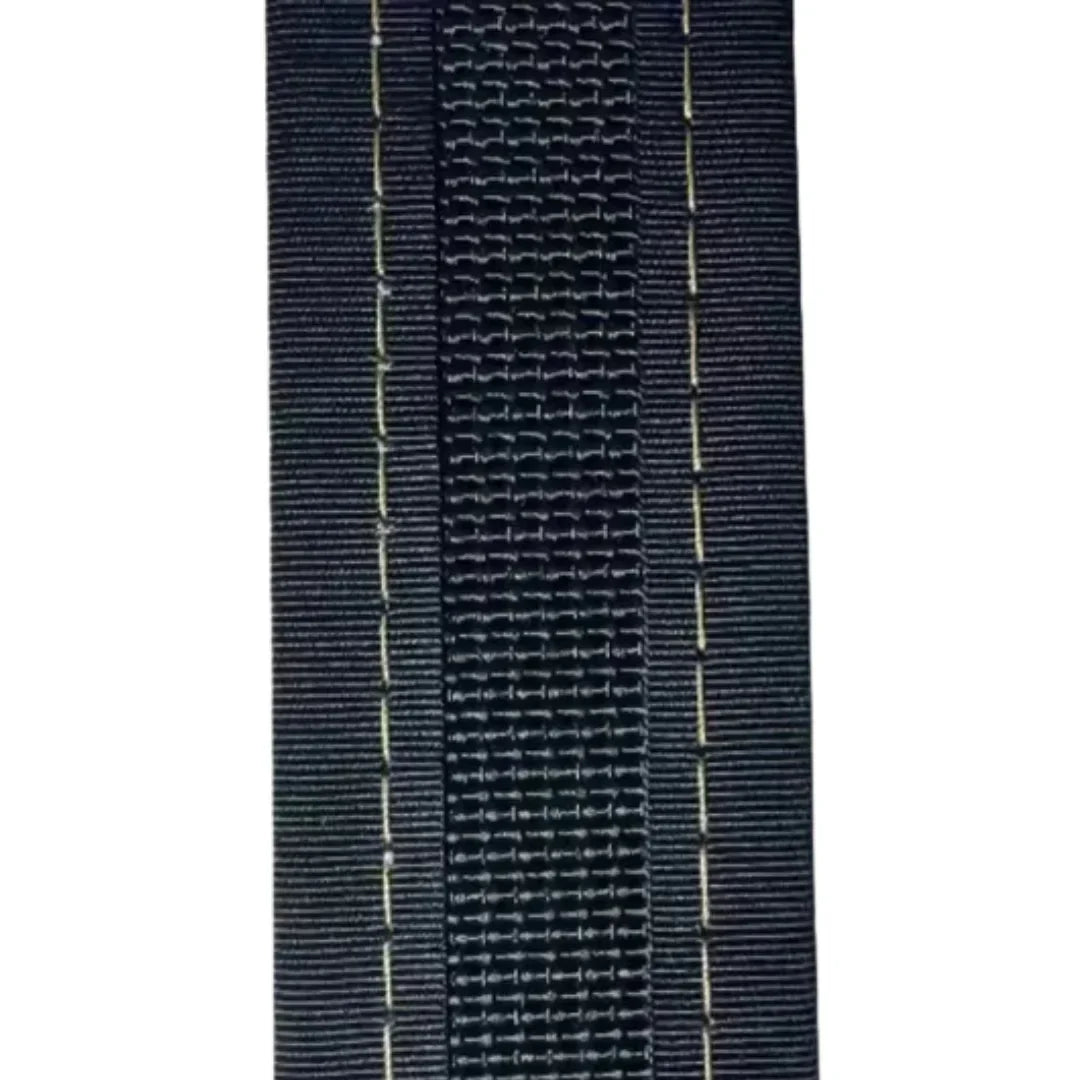 Recycled Firefighter Single Layer Belt - HD - Metal Buckle — product view 6