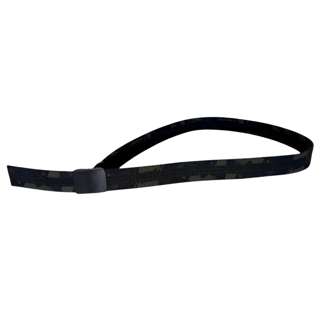 Recycled Firefighter Single Layer Belt - HD - Metal Buckle — product view 5