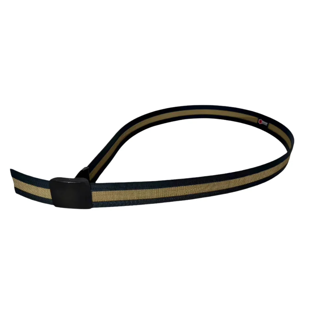 Recycled Firefighter Single Layer Belt - HD - Metal Buckle — product view 7