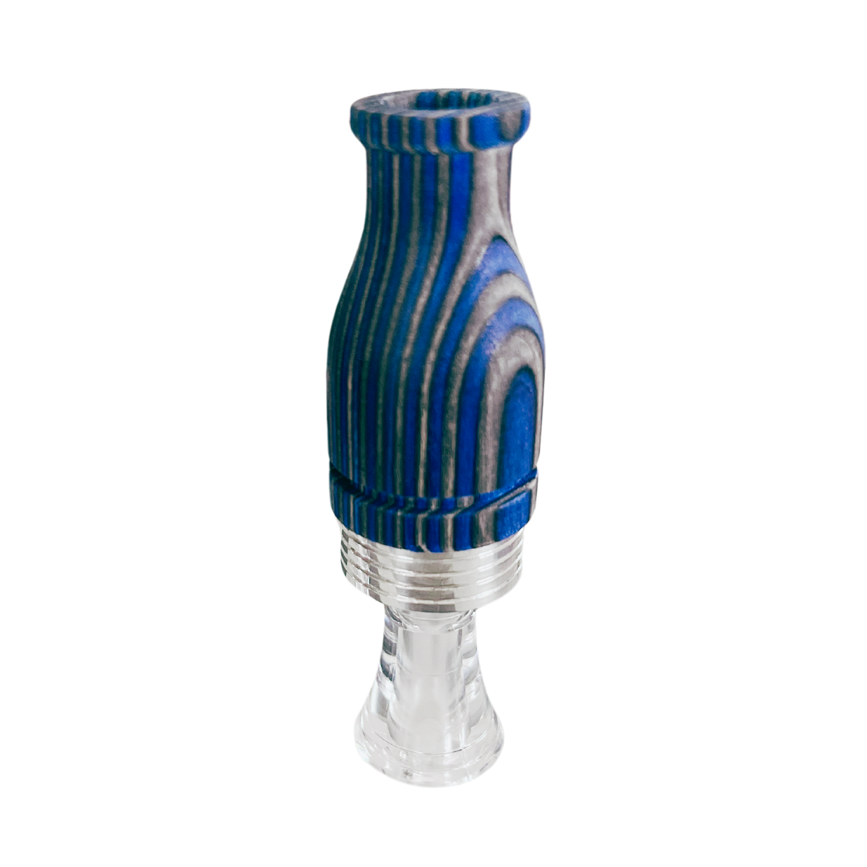 Spur-Ma-Gettin Single Reed J-Frame Duck Call (Mallard) - Blue Laminate – product image 1