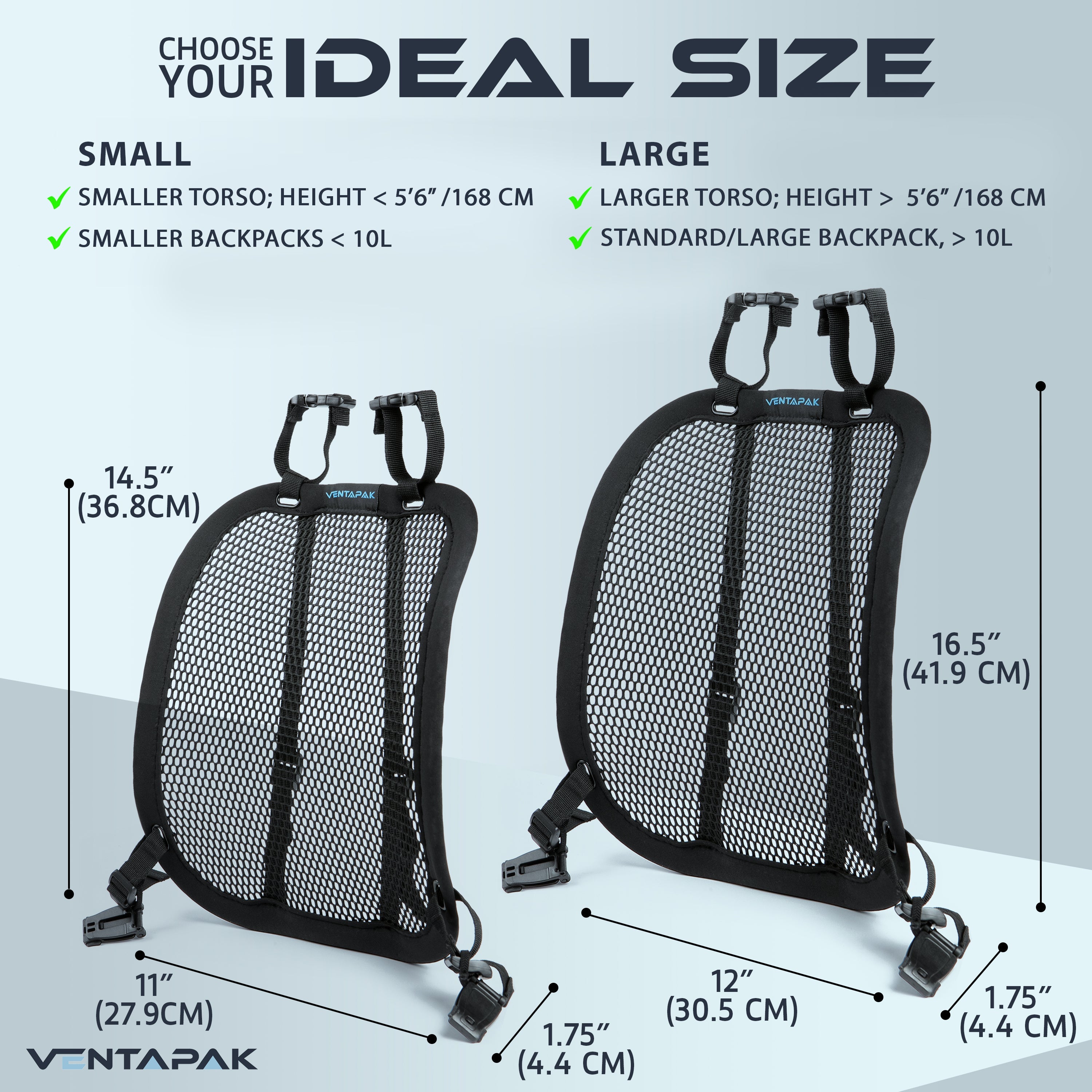 VentaPak Backpack Ventilation Frame Accessory — view 3