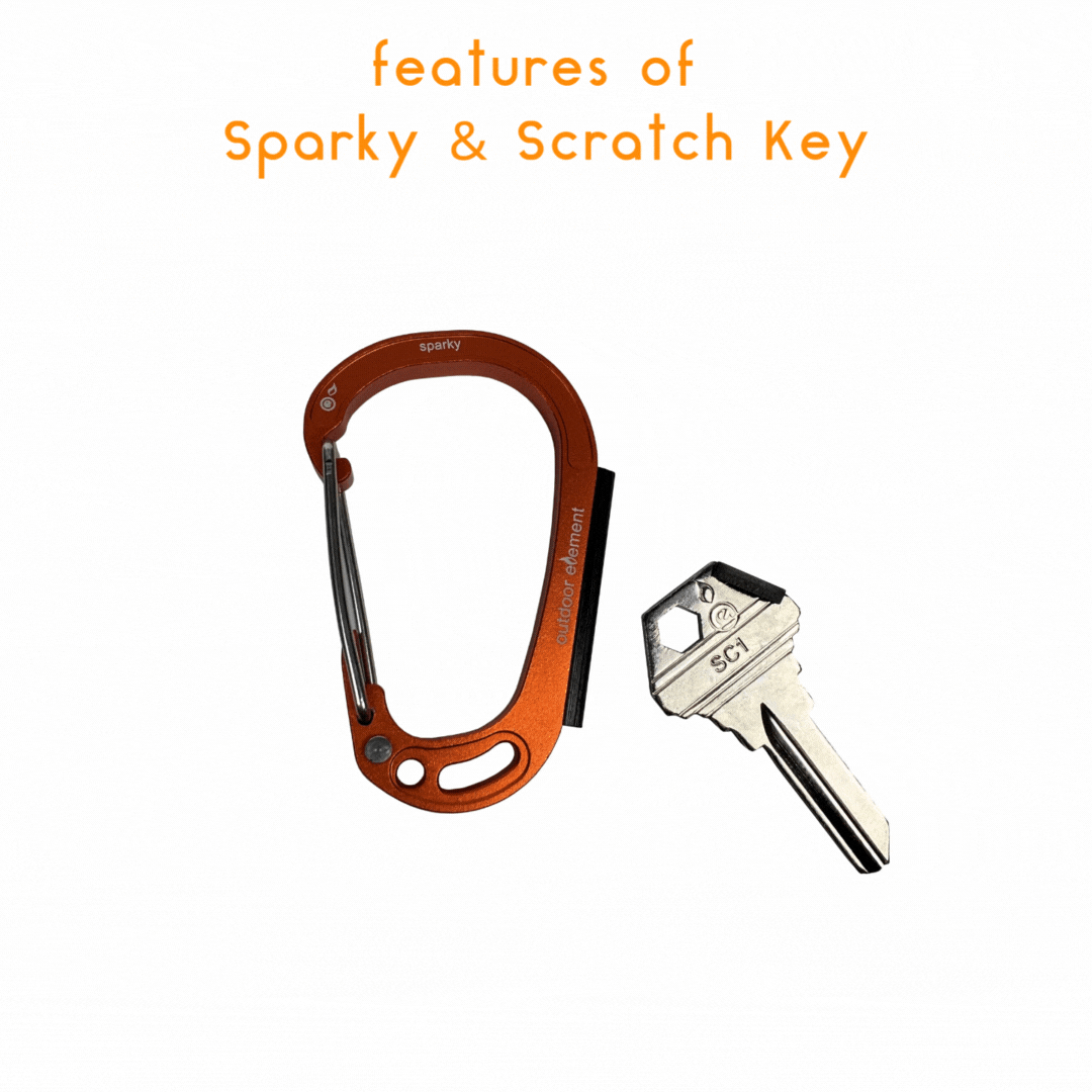 Outdoor Element Sparky & Scratch Key