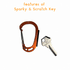 Outdoor Element Sparky & Scratch Key
