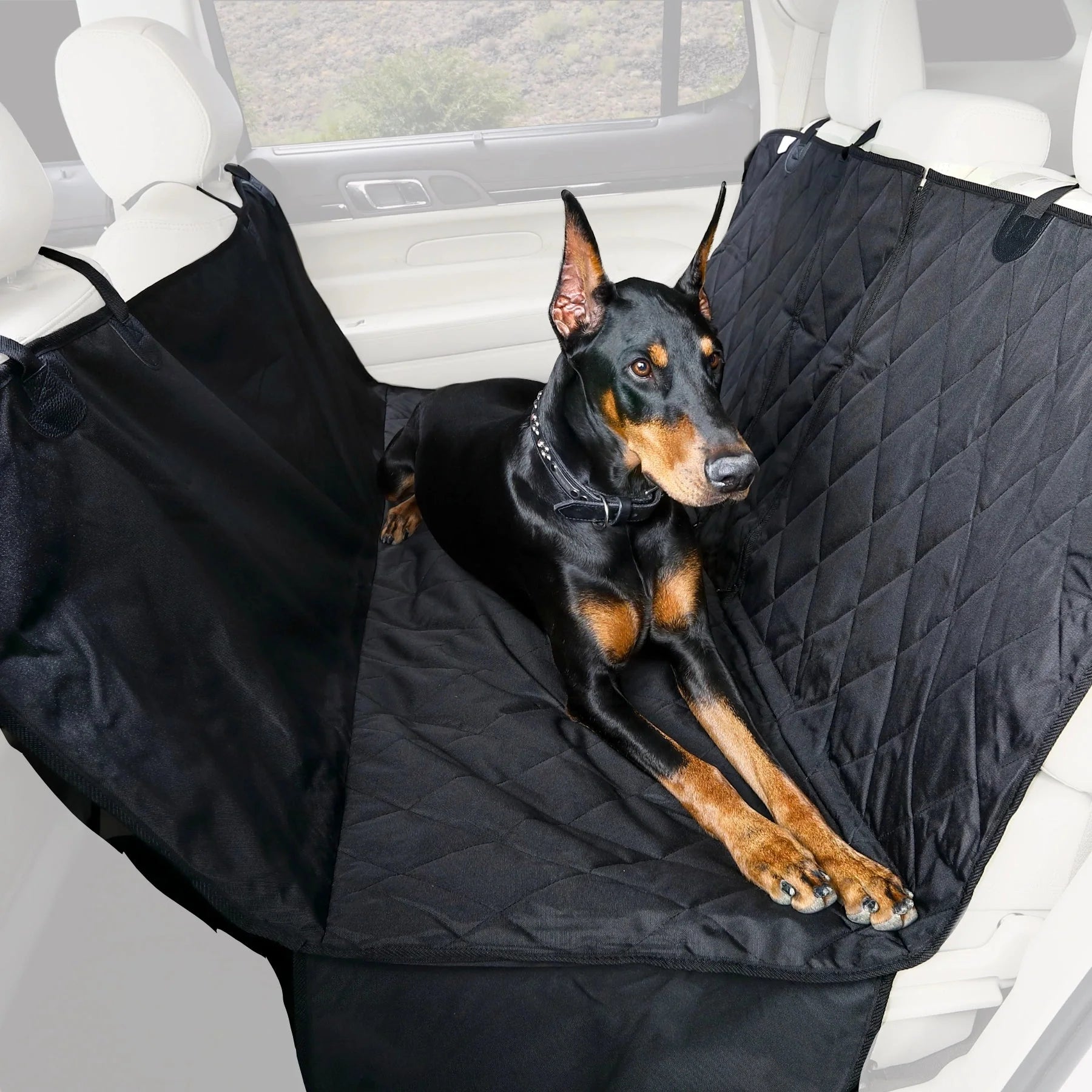 4Knines Rear Seat Cover for Fold Down Seats with Hammock - Regular
