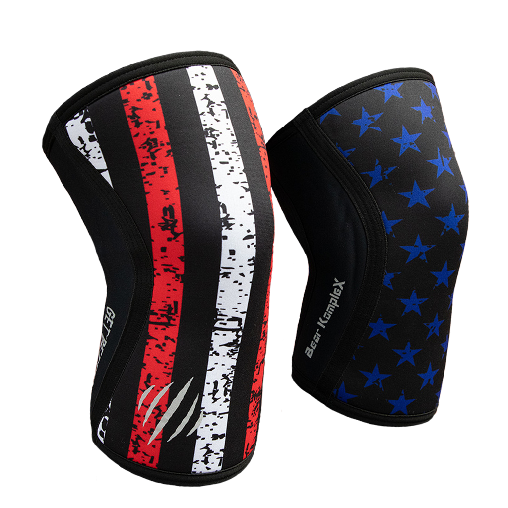 Bear KompleX Knee Sleeves - Stars & Stripes by Bear KompleX