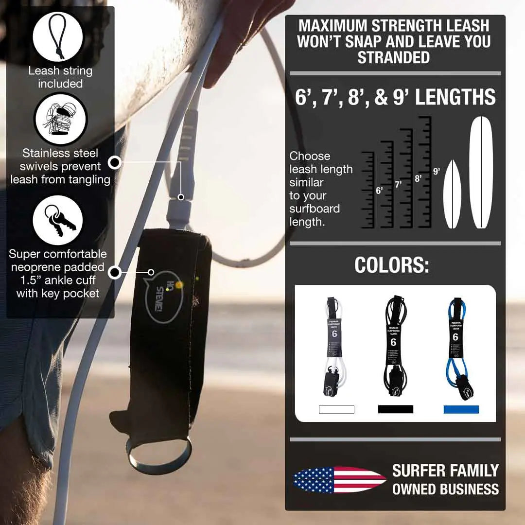 Surf Leash by Ho Stevie!