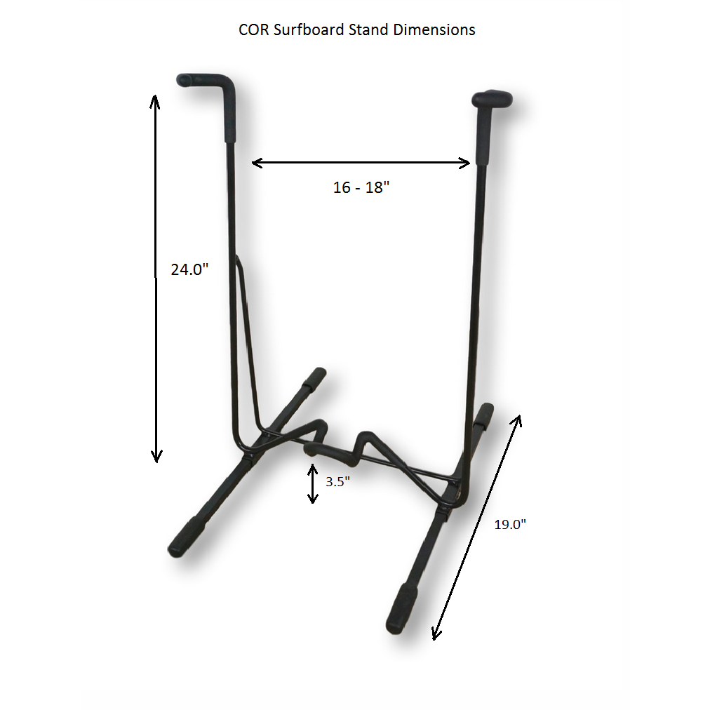 COR Surf Freestanding Surfboard Floor Stand — view 3