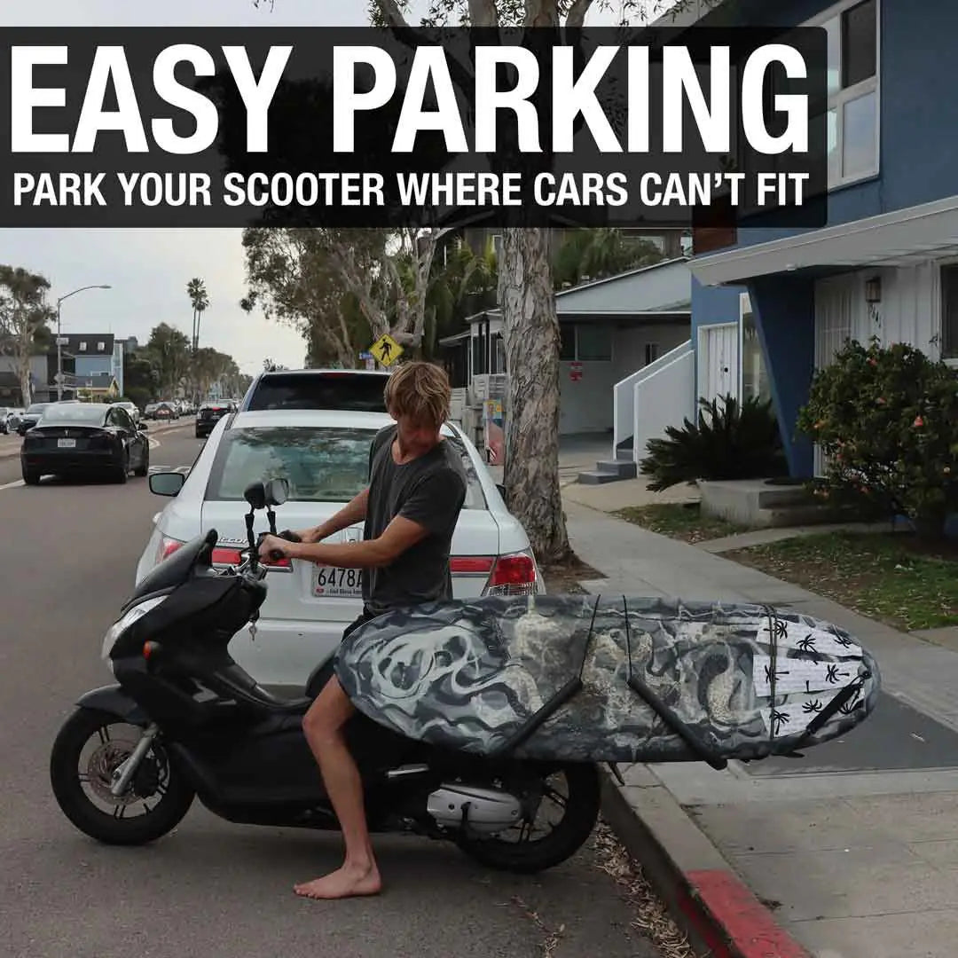 Surfboard Scooter/Moped Rack by Ho Stevie!