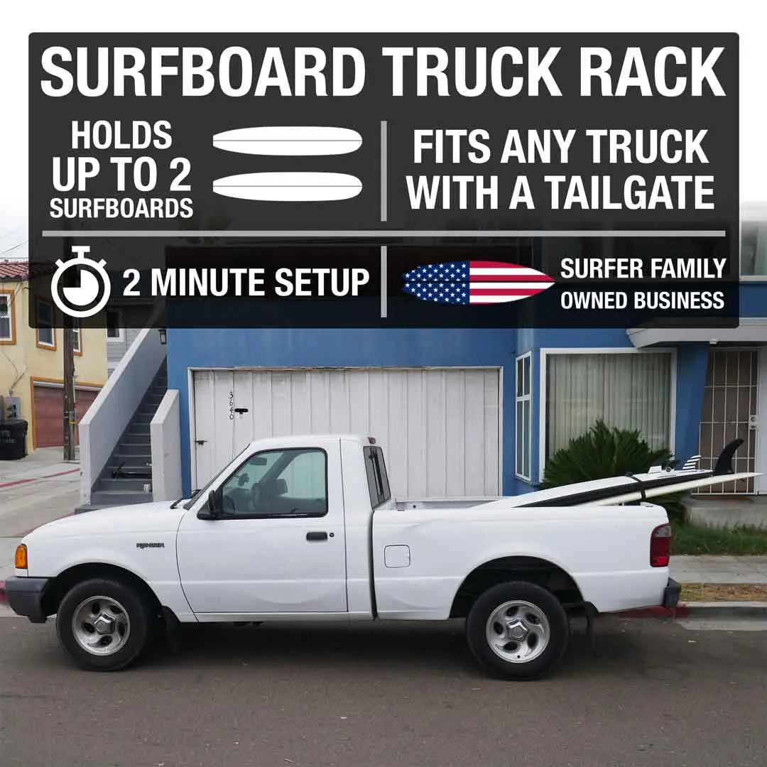 Surfboard Tailgate Rack by Ho Stevie!
