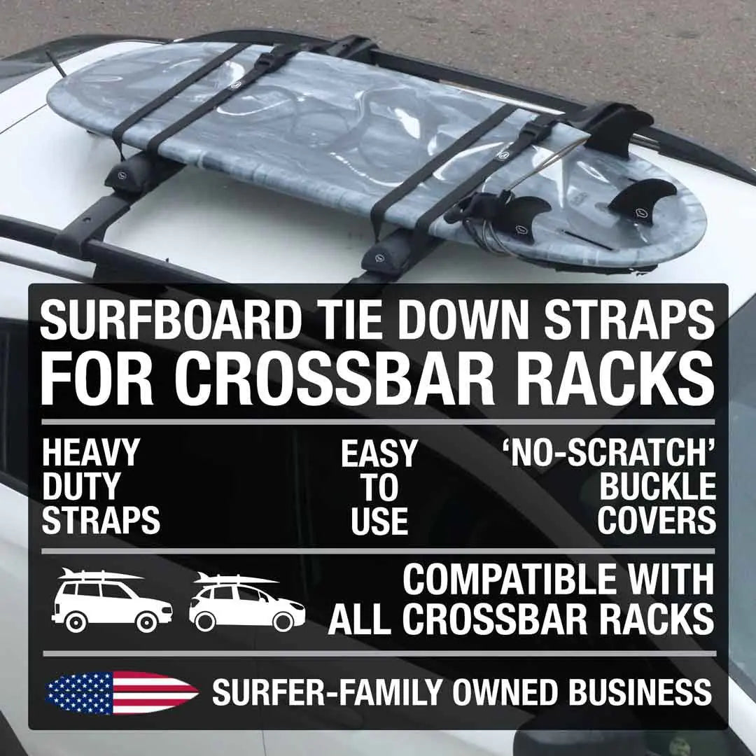 Surfboard Tie Down Straps by Ho Stevie!