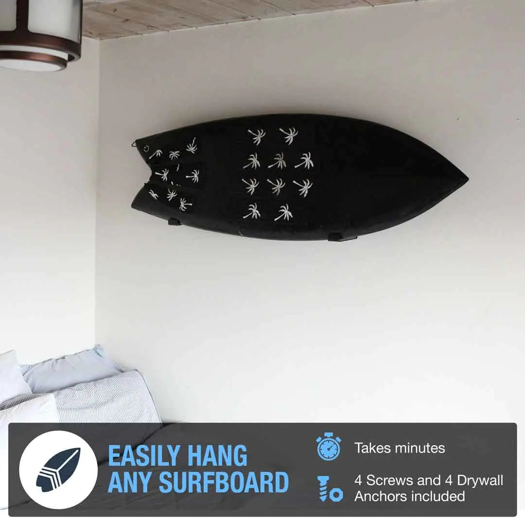 Surfboard Wall Mount - Metal by Ho Stevie!