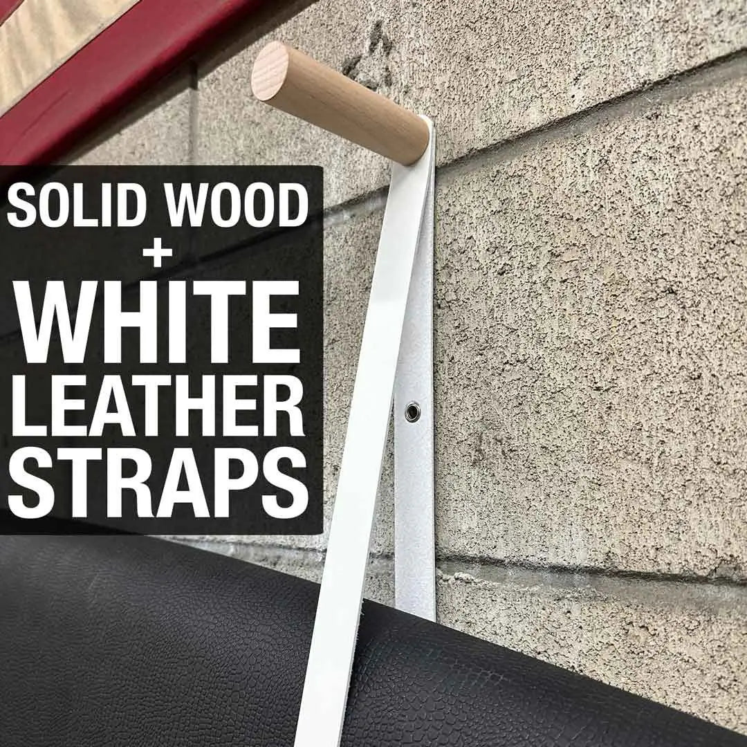 Surfboard Wall Mount - Peg & Leather Strap by Ho Stevie!