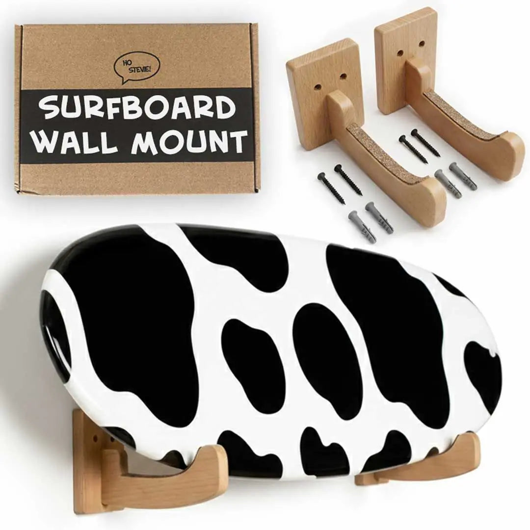 Surfboard Wall Mount - Wood & Cork by Ho Stevie!