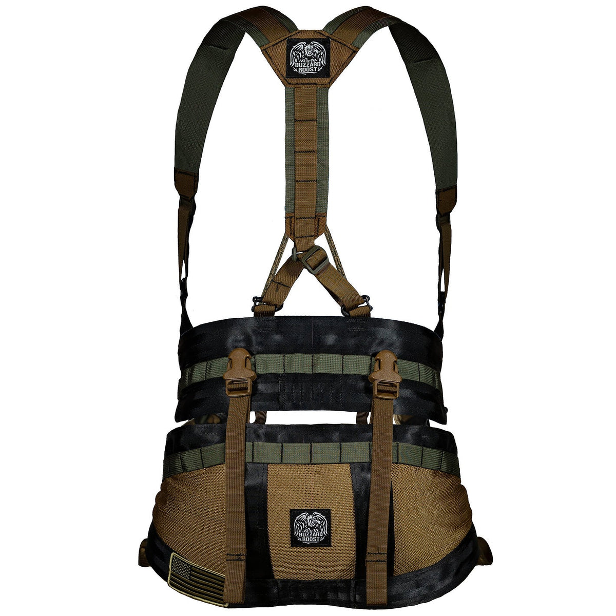 Buzzard Roost Adjustable Hunting Saddle Suspenders - product view 1