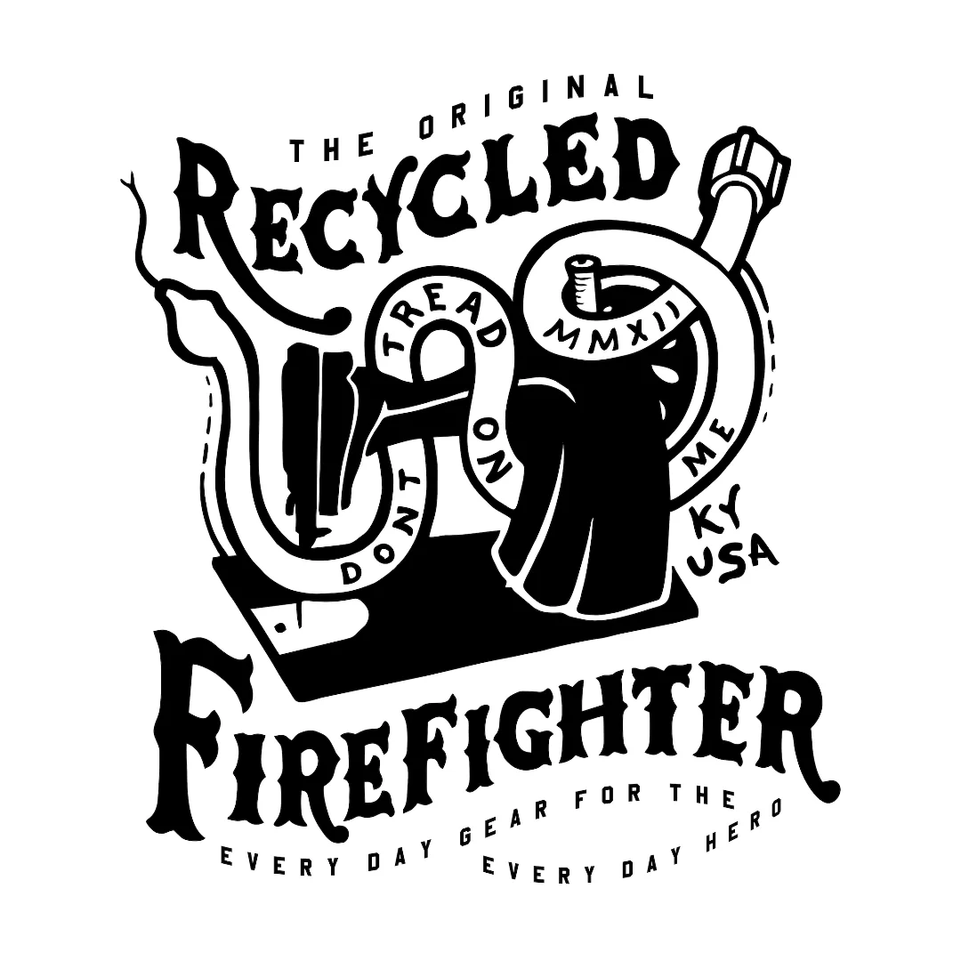 Recycled Firefighter Swag Stickers — product view 6