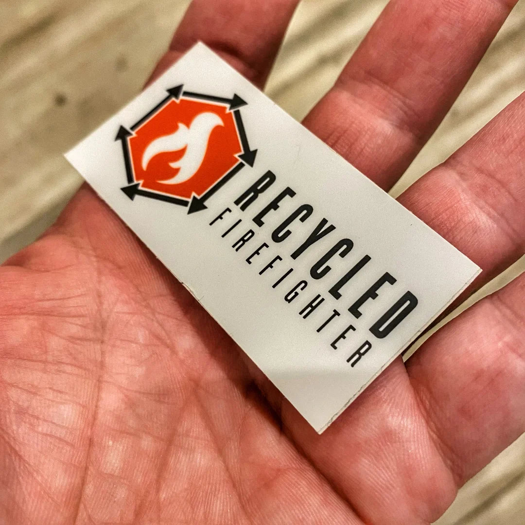 Recycled Firefighter Swag Stickers — product view 8