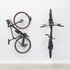 Swivel Mount Bike Storage Rack | 2 Bike Garage Wall Hooks - product view 1