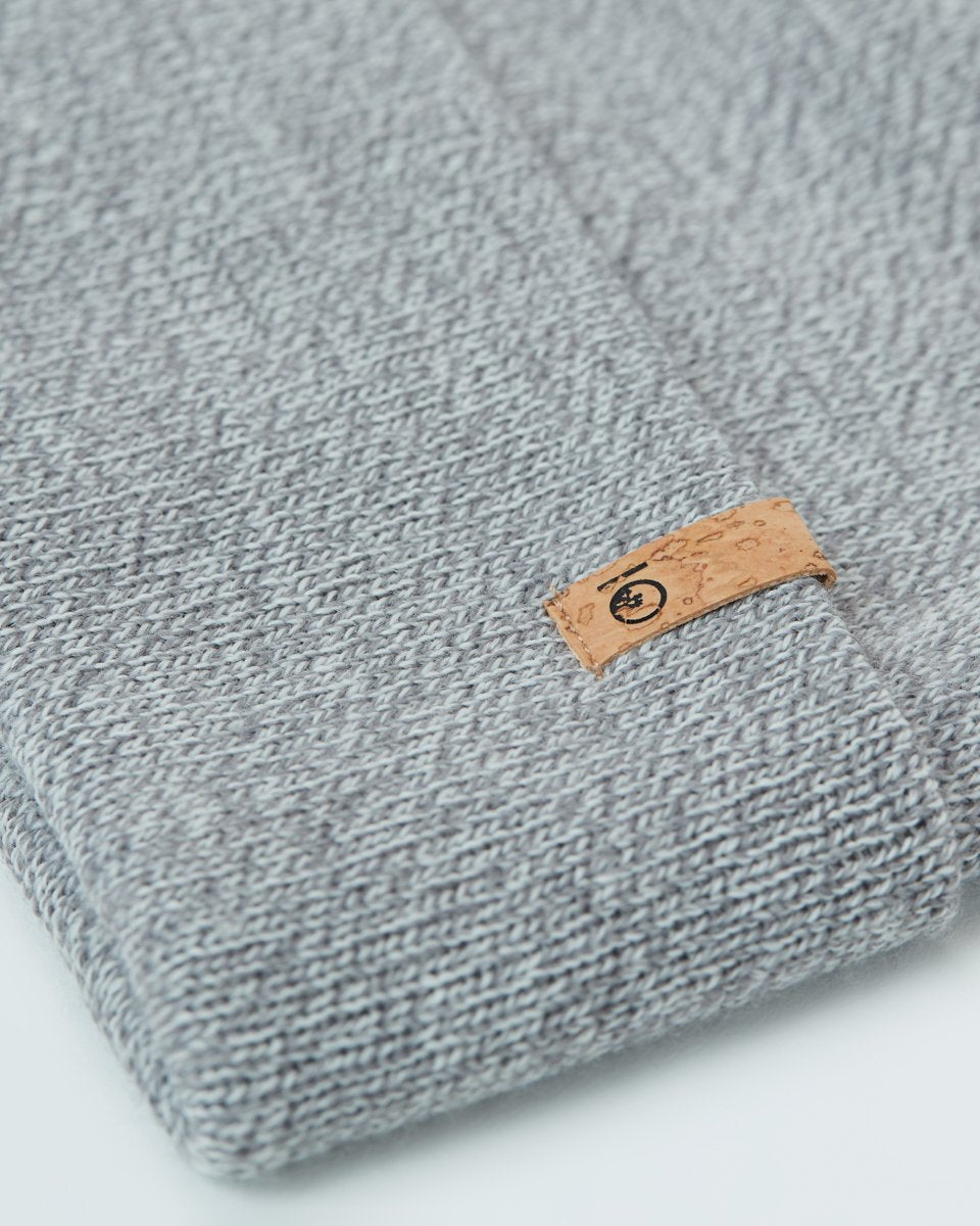 Tentree Wool Kurt Beanie - Hi Rise Grey Marled
