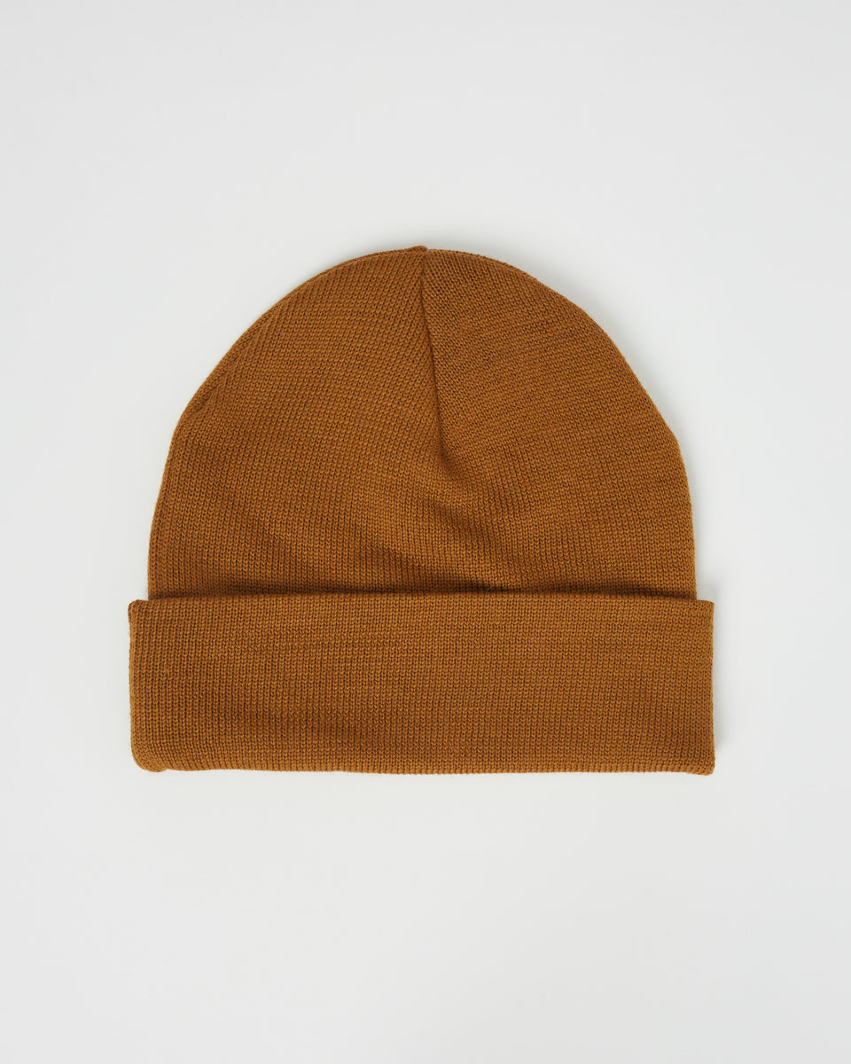 Tentree Wool Kurt Beanie - Rubber Brown