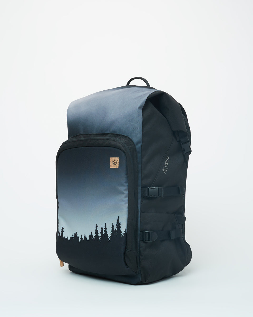 Tentree Mobius 35L Backpack - Meteorite Black Juniper