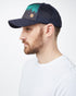 Tentree Juniper Altitude Hat - Dark Ocean Blue Juniper Lights