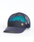 Tentree Juniper Altitude Hat - Dark Ocean Blue Juniper Lights