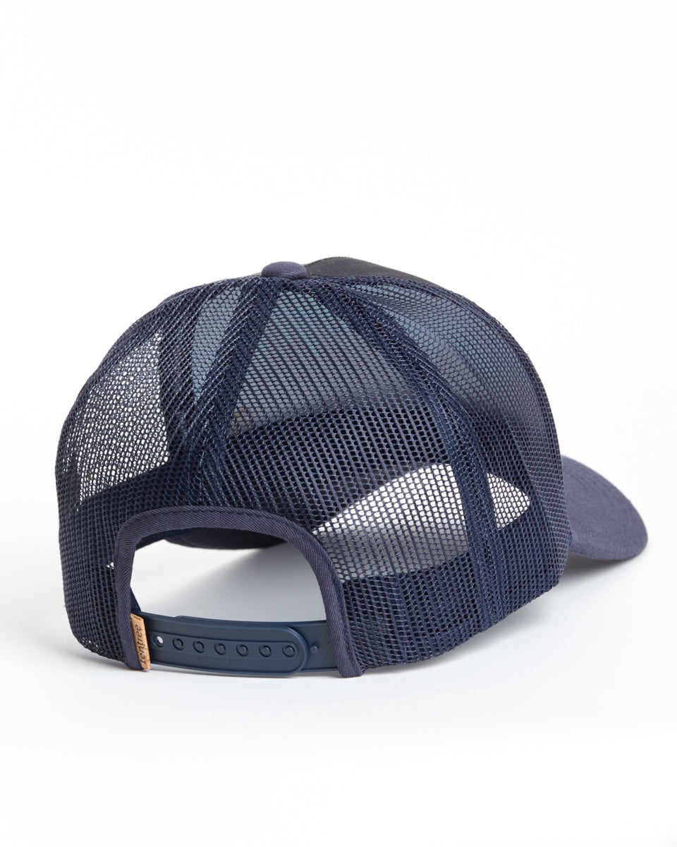 Tentree Juniper Altitude Hat - Dark Ocean Blue Juniper Lights