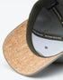 Tentree Logo Cork Brim Altitude Hat - Agave Green