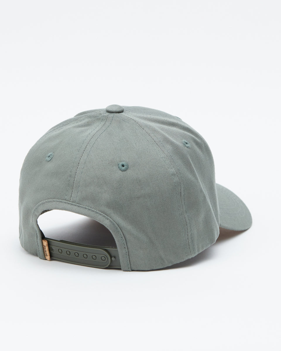 Tentree Logo Cork Brim Altitude Hat - Agave Green
