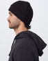 Tentree Cork Patch Beanie - Meteorite Black