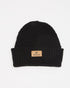 Tentree Cork Patch Beanie - Meteorite Black