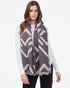 Tentree Organic Cotton Sumatra Blanket Scarf - Silver Cloud Grey Periscope Grey