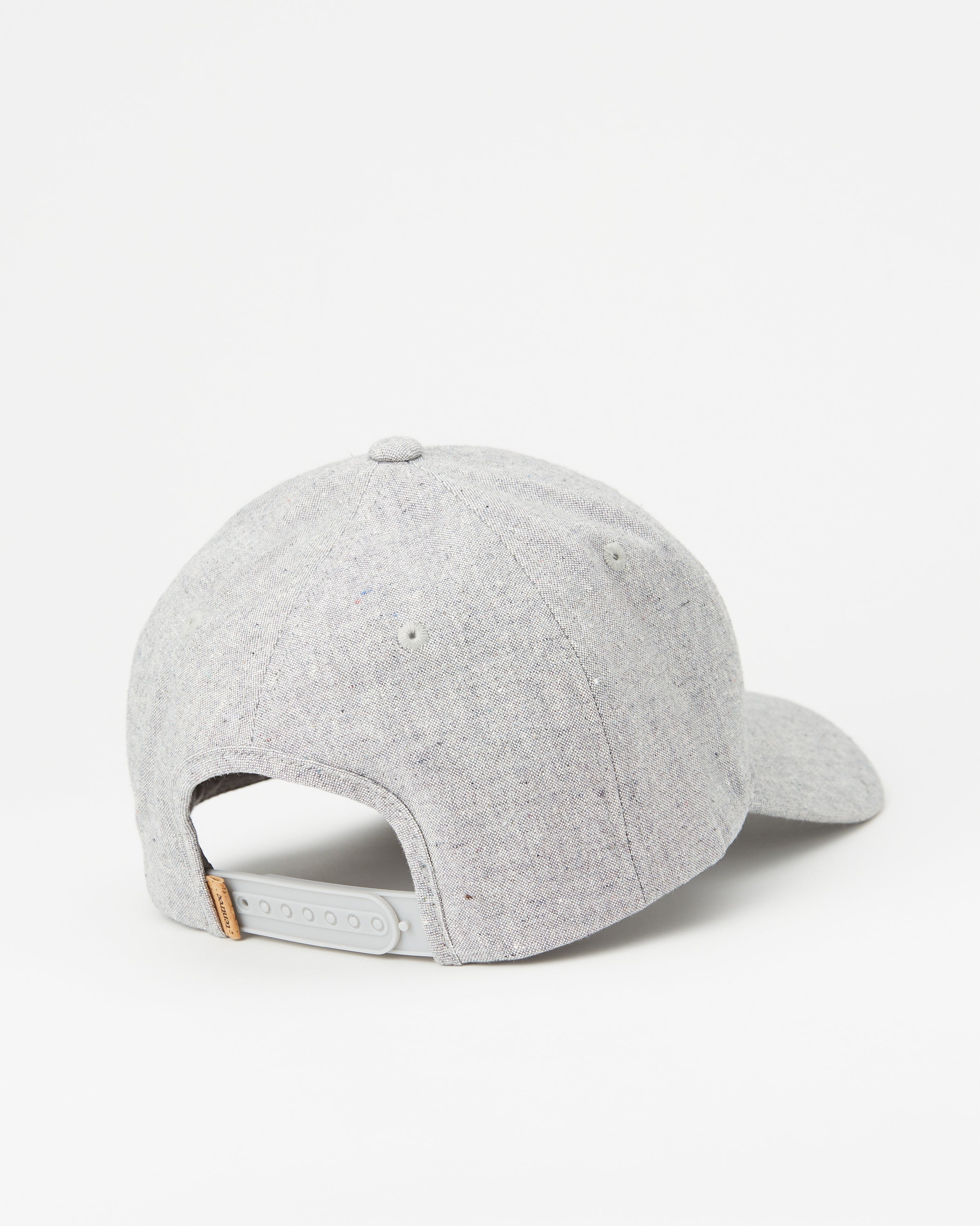 Tentree Cork Patch Hemp Elevation Hat - Gargoyle Grey Heather
