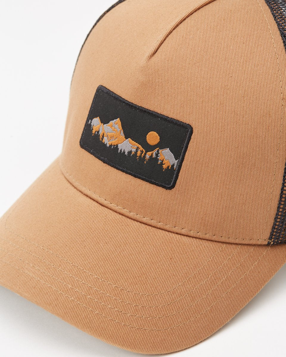 Tentree Mountain Patch Altitude Hat - Foxtrot Brown