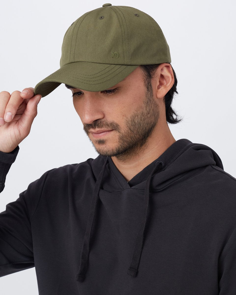 Tentree InMotion Peak Hat - Olive Night Green