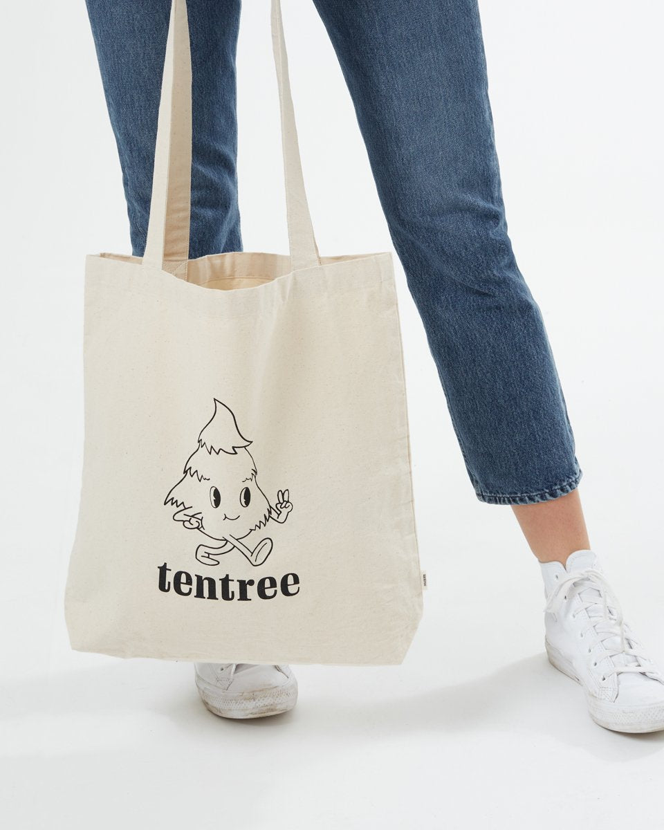Tentree Tree Man Tote - Natural
