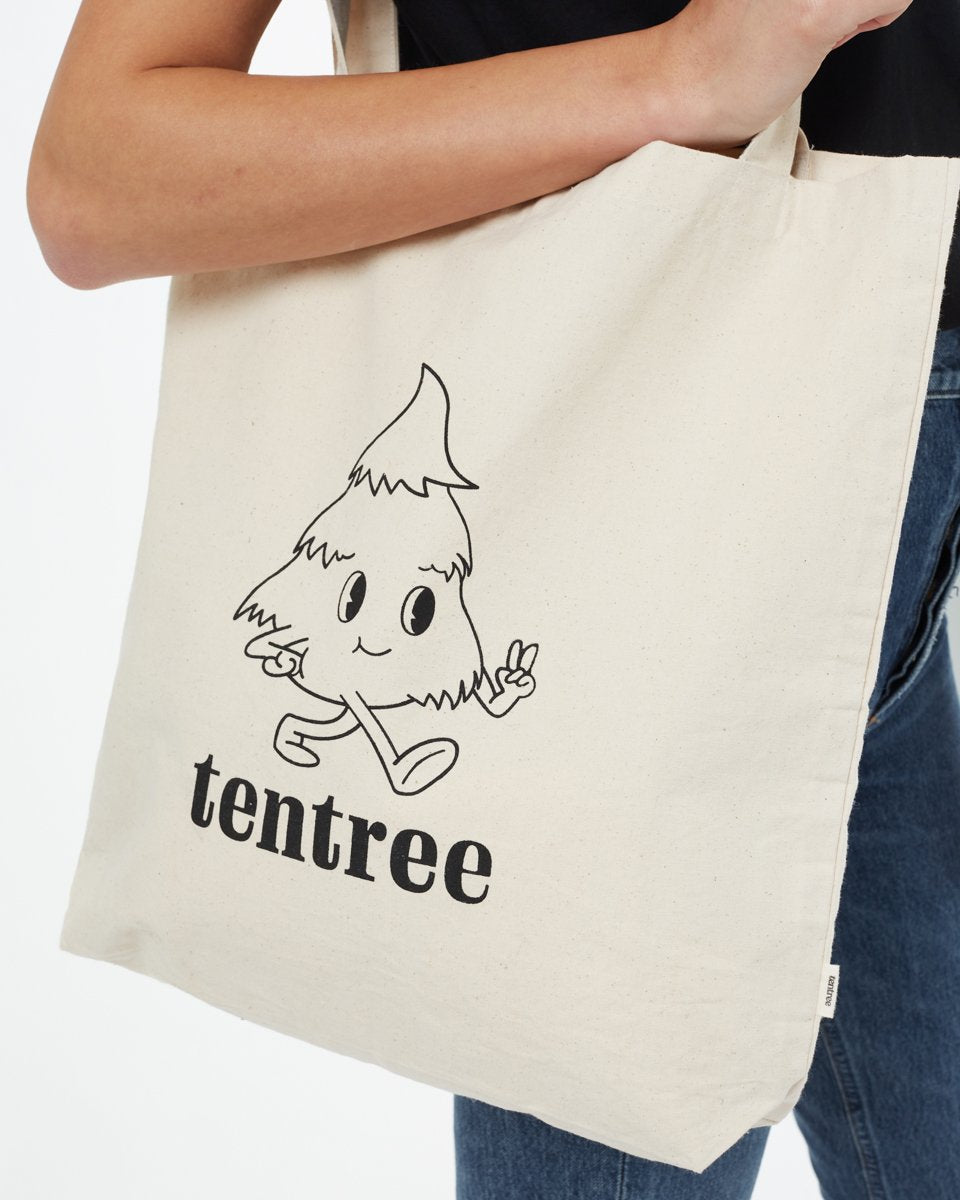 Tentree Tree Man Tote - Natural