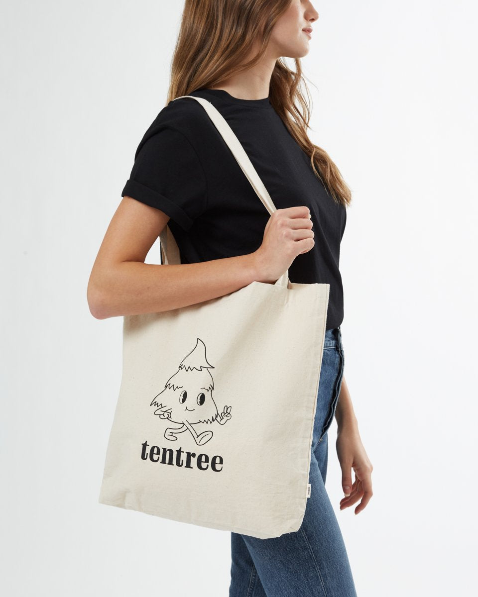 Tentree Tree Man Tote - Natural