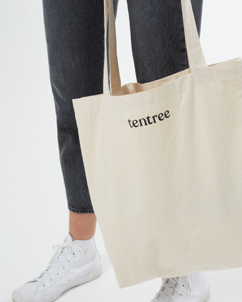 Tentree Tree Man Tote - Natural