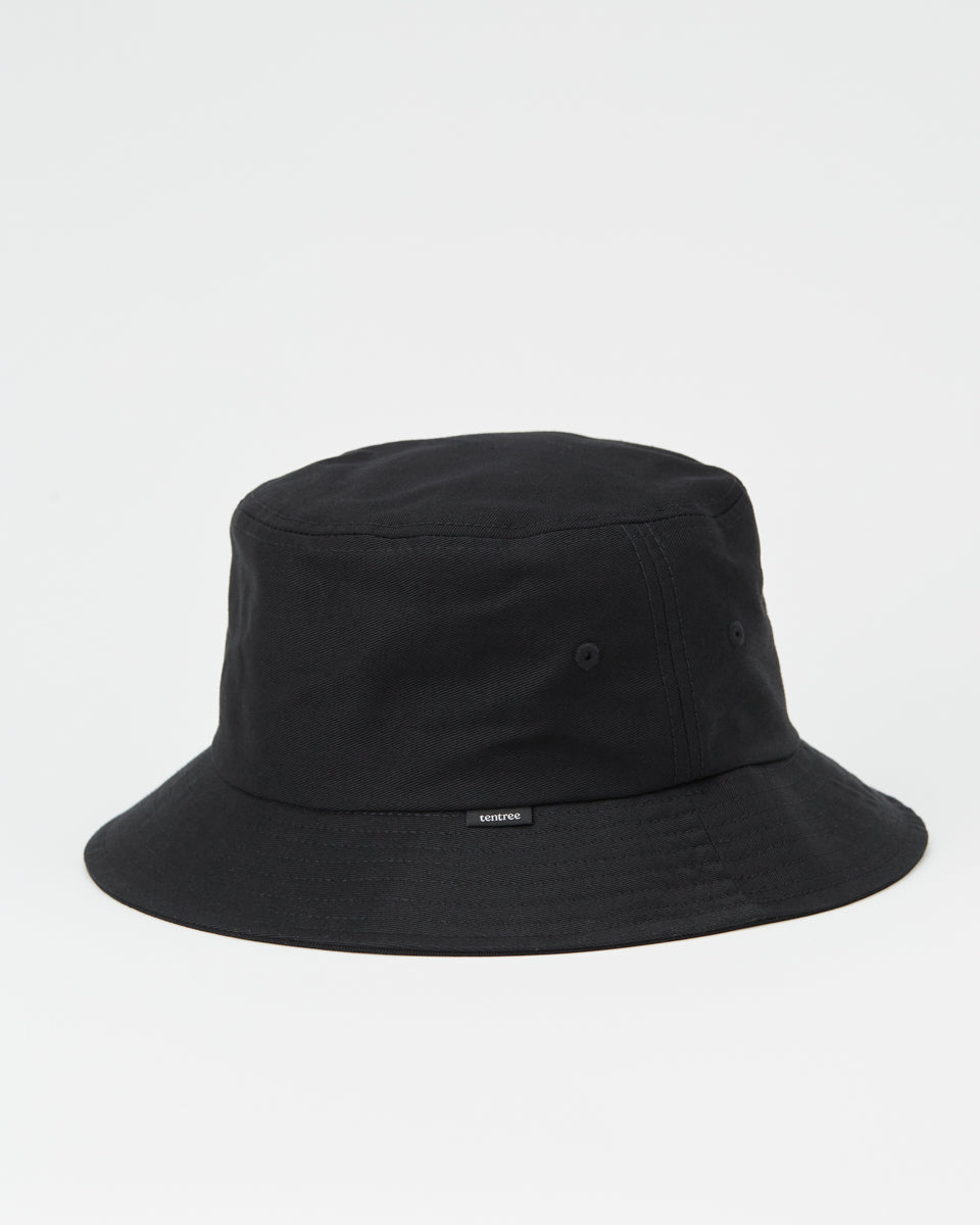 Tentree Carleton Bucket Hat - Meteorite Black
