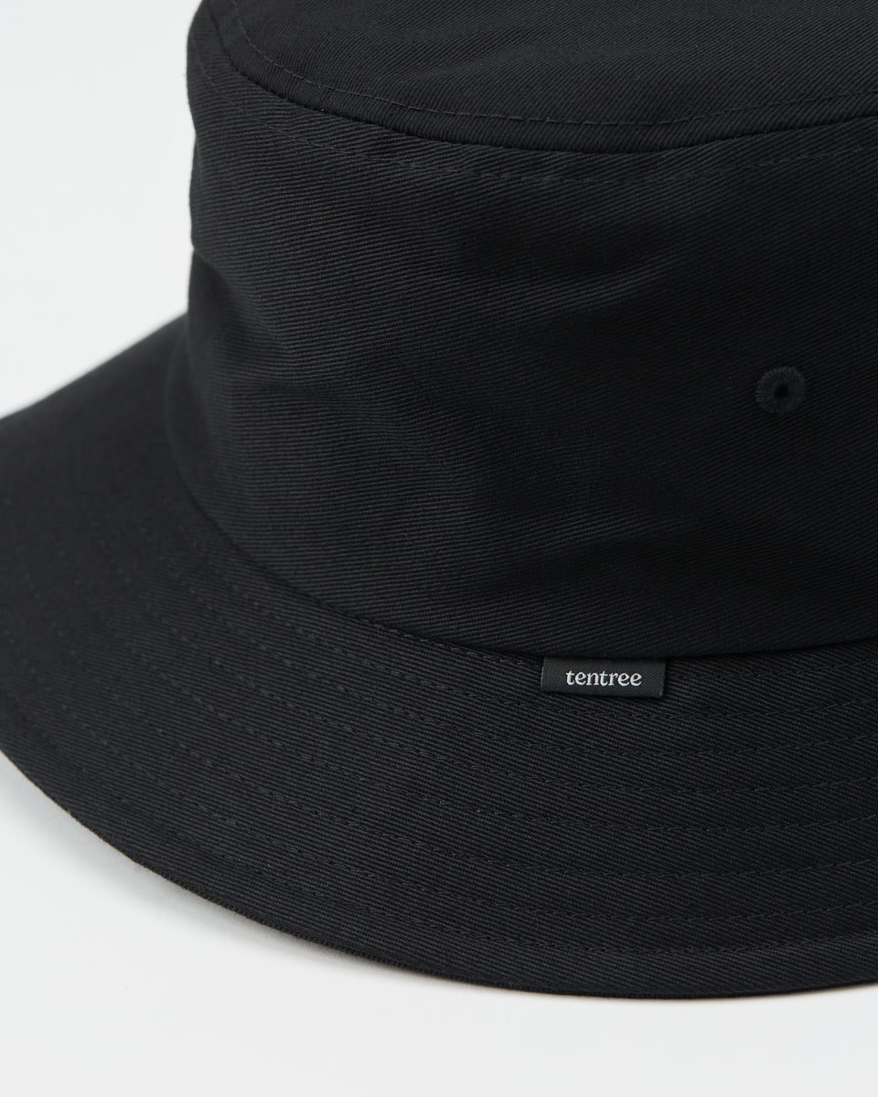 Tentree Carleton Bucket Hat - Meteorite Black