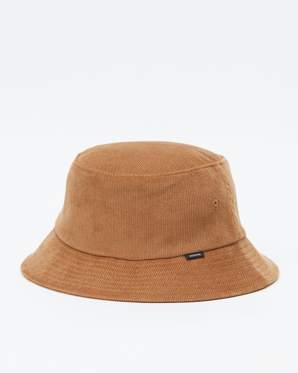 Tentree Corduroy Bucket Hat - Foxtrot Brown