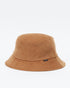 Tentree Corduroy Bucket Hat - Foxtrot Brown
