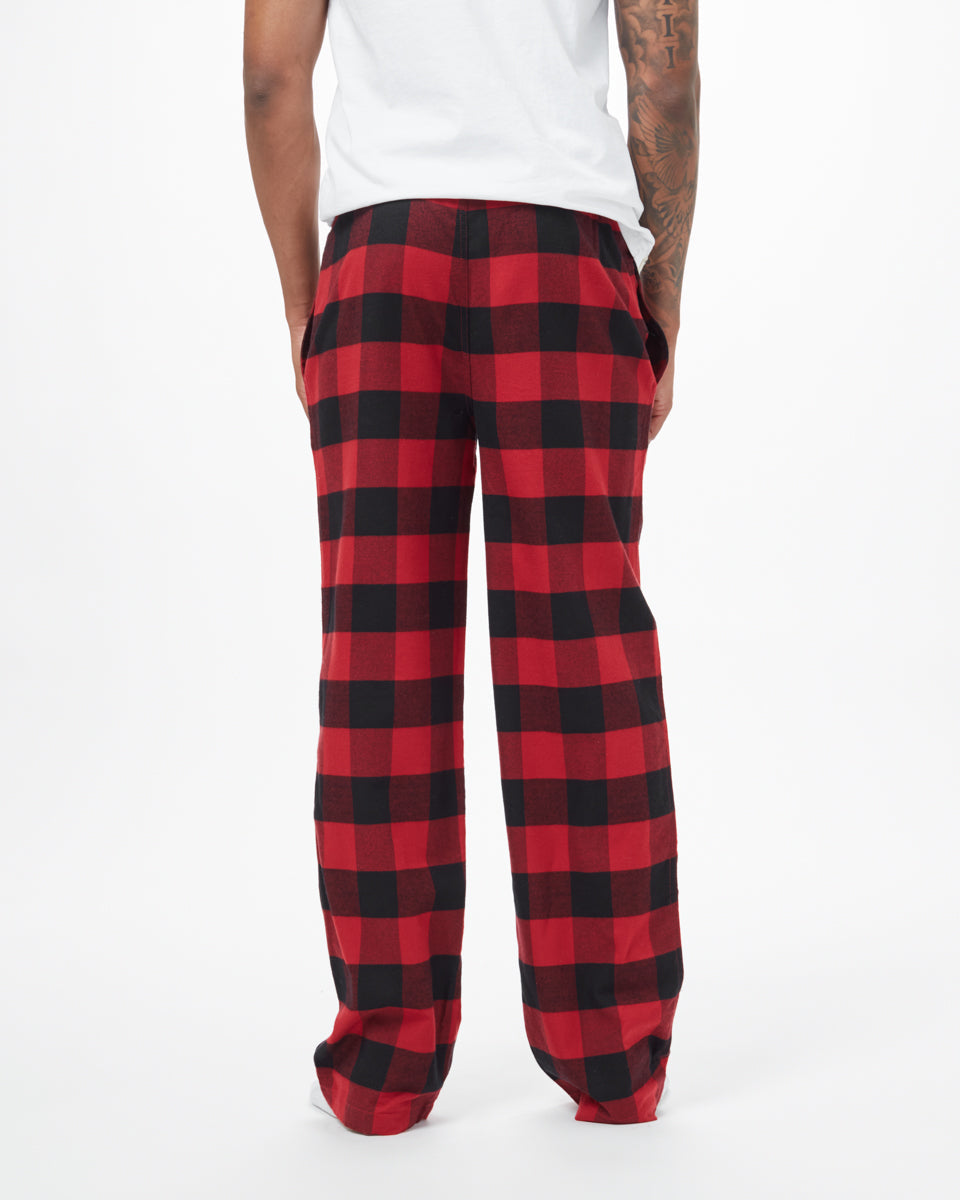 Tentree Ember PJ Pant - Rio Red Meteorite Black Plaid