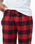 Tentree Ember PJ Pant - Rio Red Meteorite Black Plaid