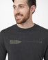 Tentree Cove Longsleeve - Meteorite Black Heather