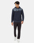 Tentree Men's Juniper Hoodie - Midnight Blue Heather White