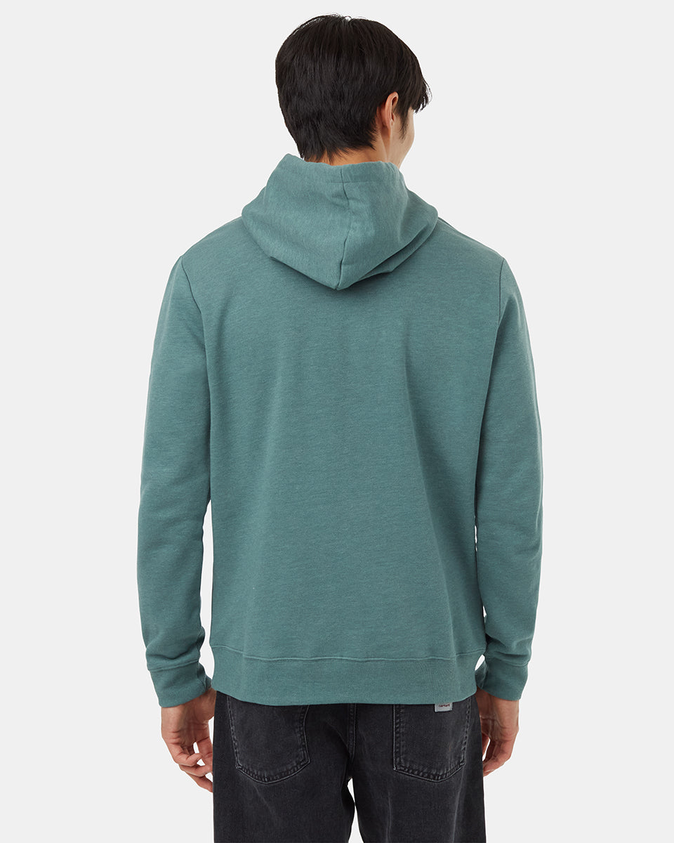 Tentree Men's Juniper Hoodie - Silver Pine Heather White